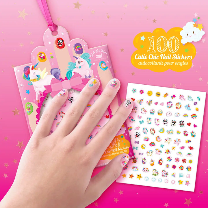 Girl Nation Cutie Chic Nail Stickers