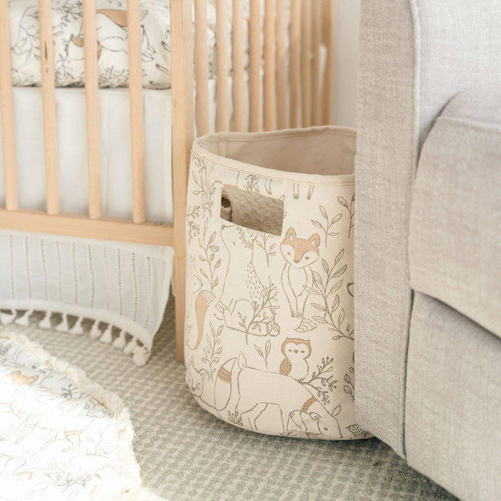 Crane Baby Storage Bin - Ezra Woodland