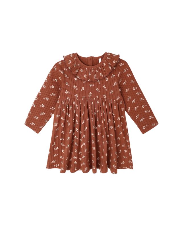 Rylee + Cru Ruffle Collar Dress - Ruby Ditzy