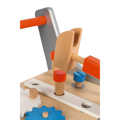 Janod DIY Wooden Trolly Push Toy