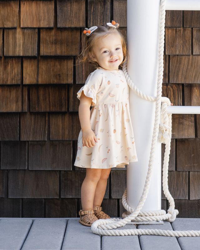 Rylee + Cru Babydoll Dress - Fruit