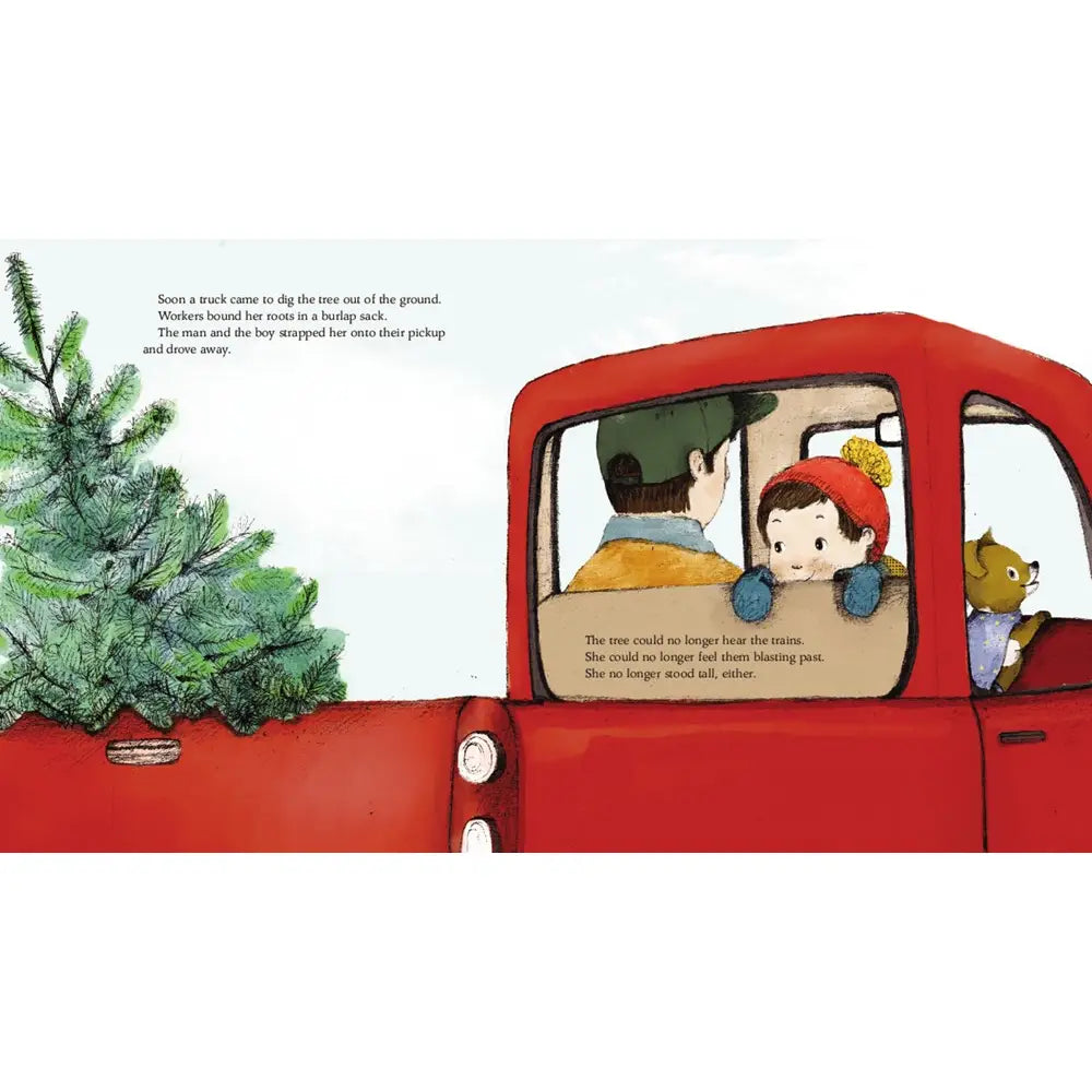 The Christmas Tree Who Loved Trains