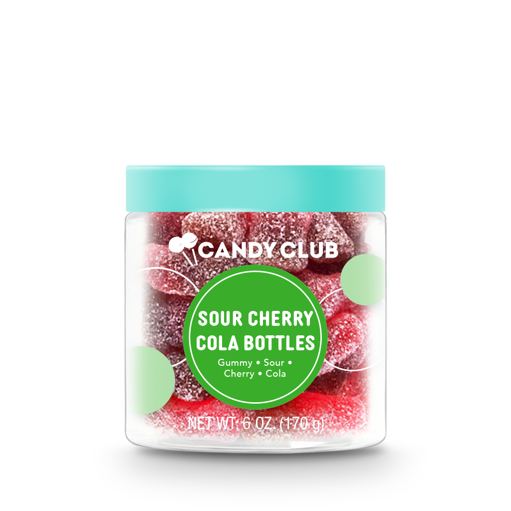 Candy Club Sour Cherry Cola Bottles