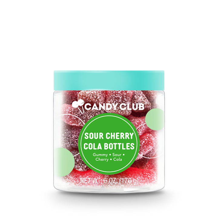 Candy Club Sour Cherry Cola Bottles