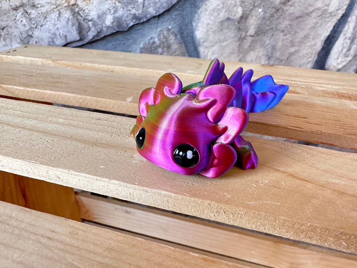 LNZ Custom Design Axolotl Tadpole