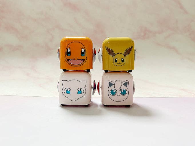 Pokémon Cube Pull-back Car – Random Blind Capsule Toy