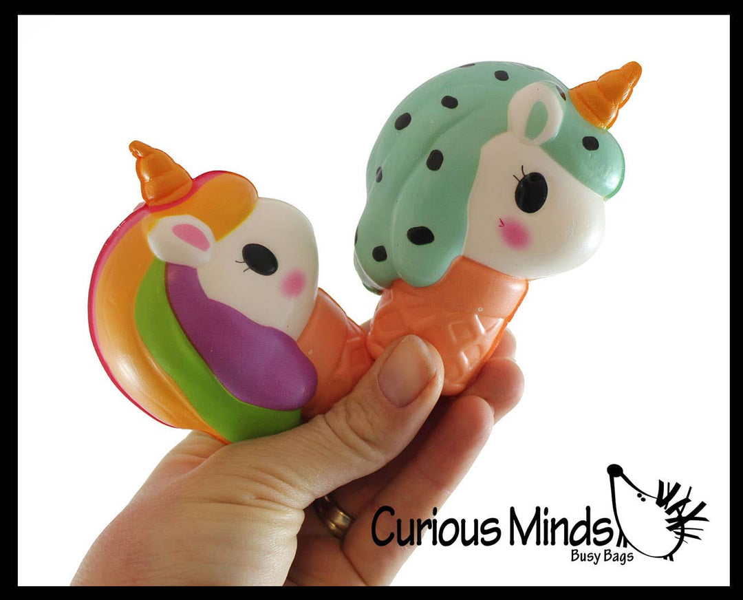 Curious Minds Toys Unicorn Ice Cream Cone Squishy