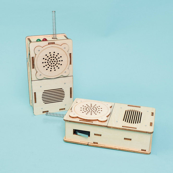 Kitsville Build and Learn Walkie-Talkie STEM Kit