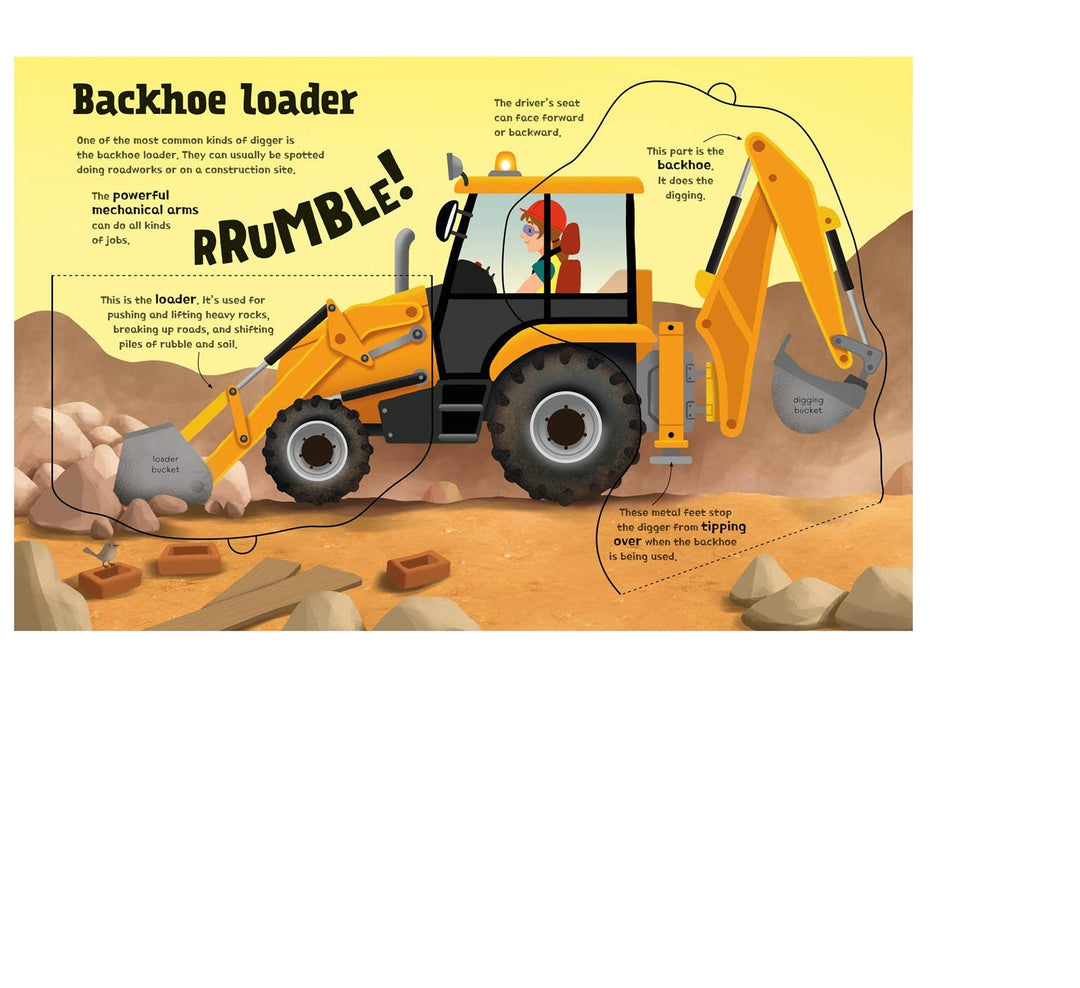 Usborne Great Big Diggers Board Book
