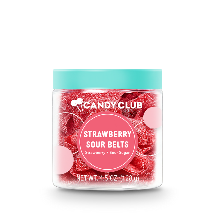 Candy Club Strawberry Sour Belts