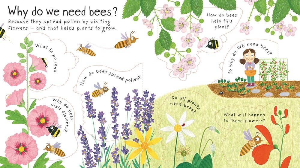 Usborne First Questions And Answers: Why Do We Need Bees?