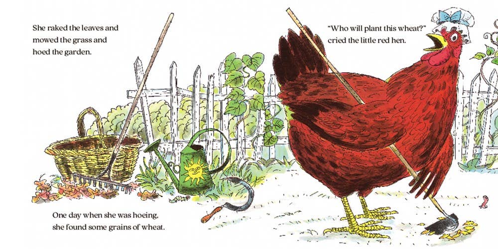 The Little Red Hen Board Book