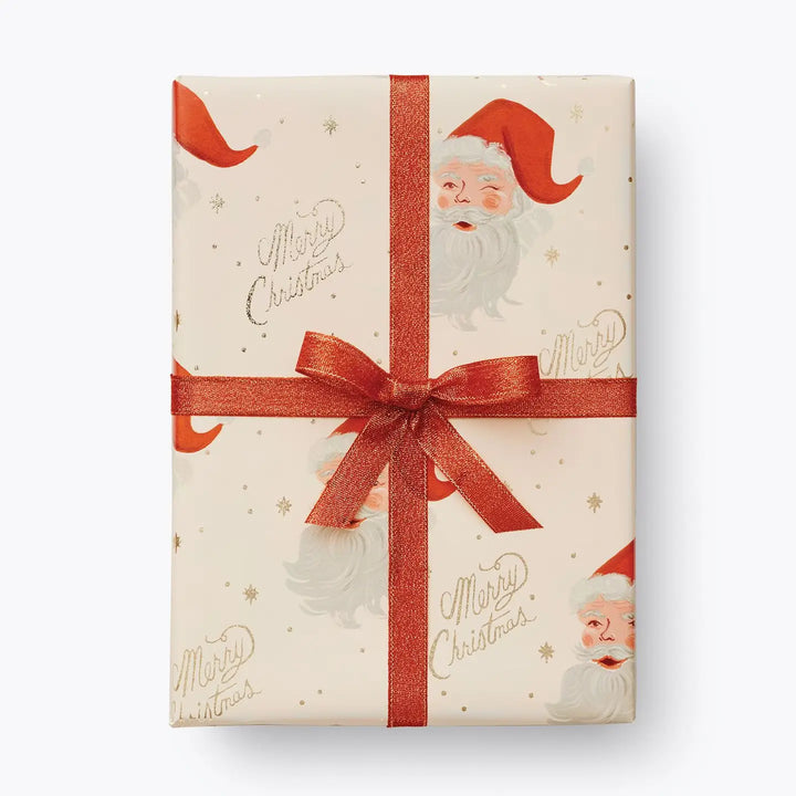 Rifle Paper Co Santa Continuous Wrapping Roll