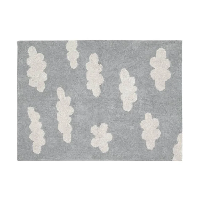 Lorena Canals Washable Rug - Clouds Grey
