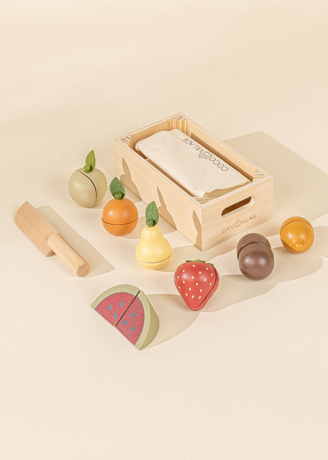 Coco Village Wooden Fruits Playset