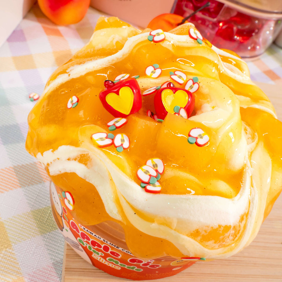 Kawaii Slime Apple Pie à la Mode Slime