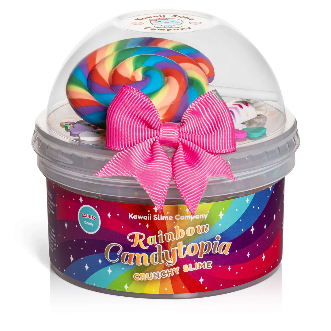 Kawaii Slime Company Rainbow Candytopia Crunch Slime