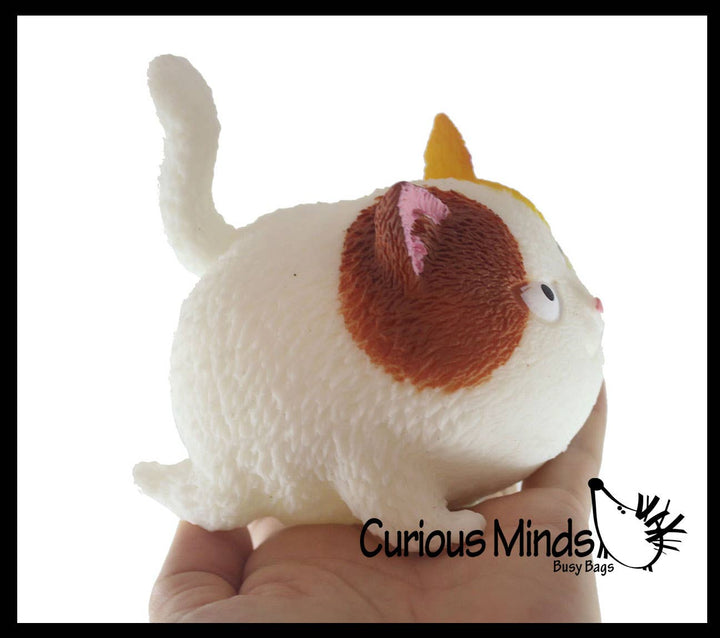 Angry Cat Soft Fluff Doh Squeeze Stress Balls  -