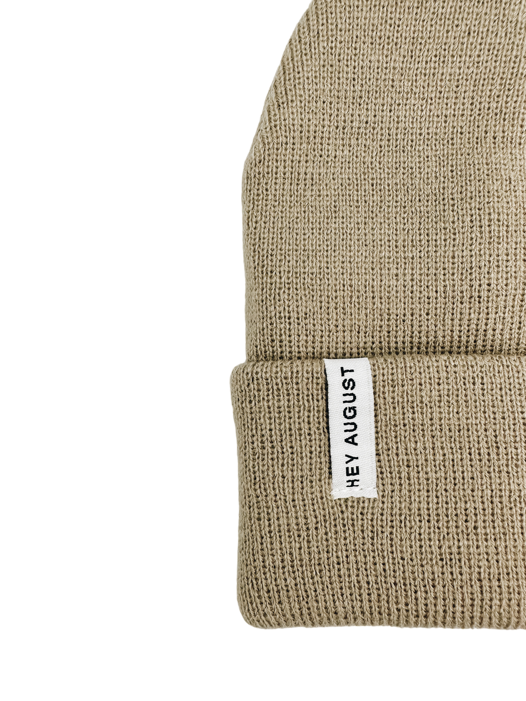 Hey August Knit Cuff Beanie - Oat