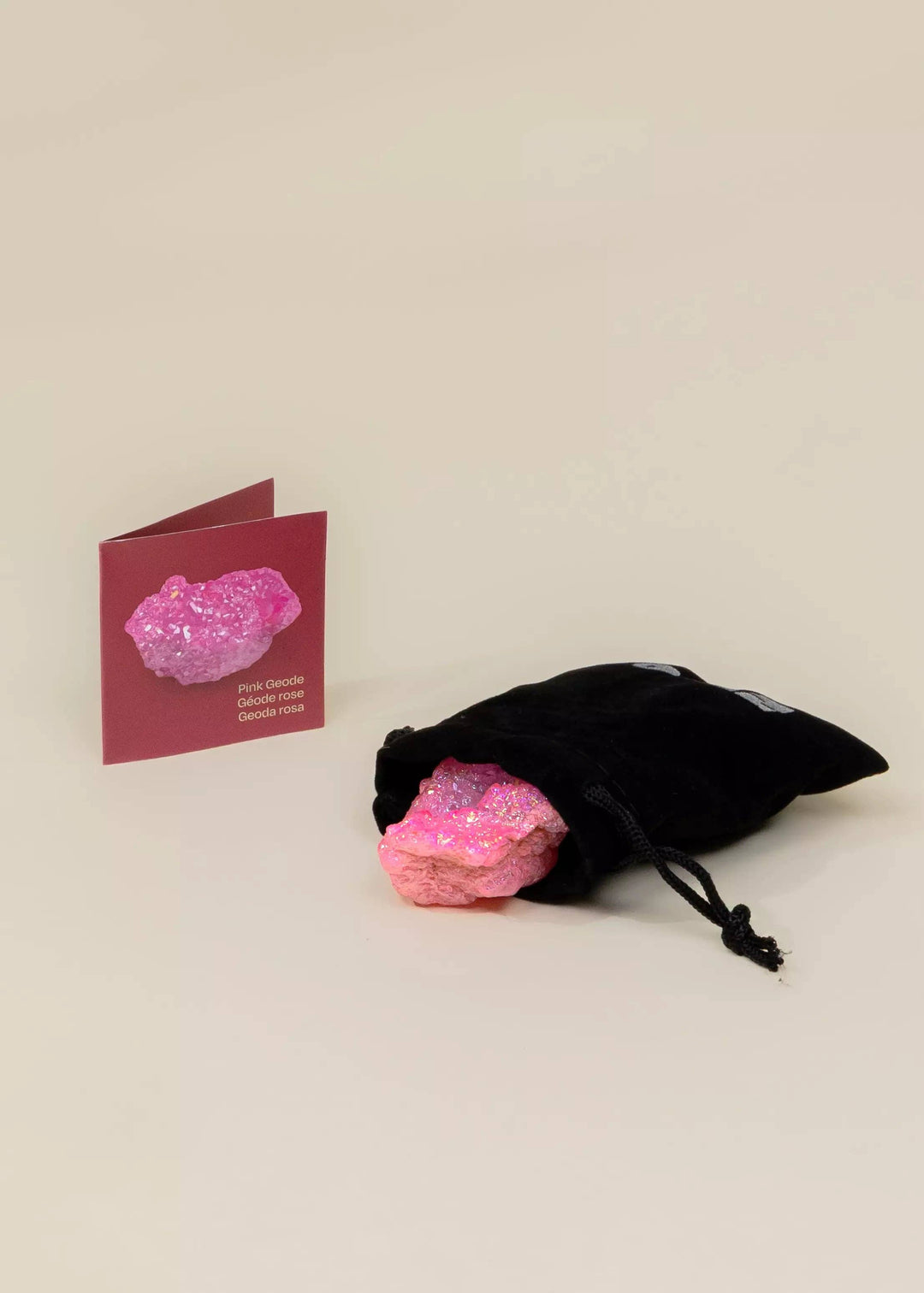Coco Village Collectible Mineral - Pink Geode