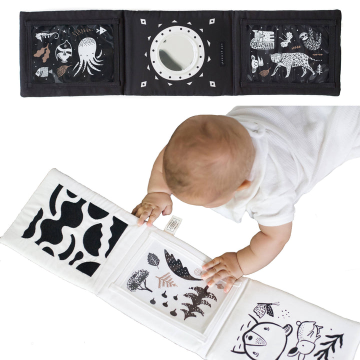 Wee Gallery Baby Tummy Time Gallery with Mirror