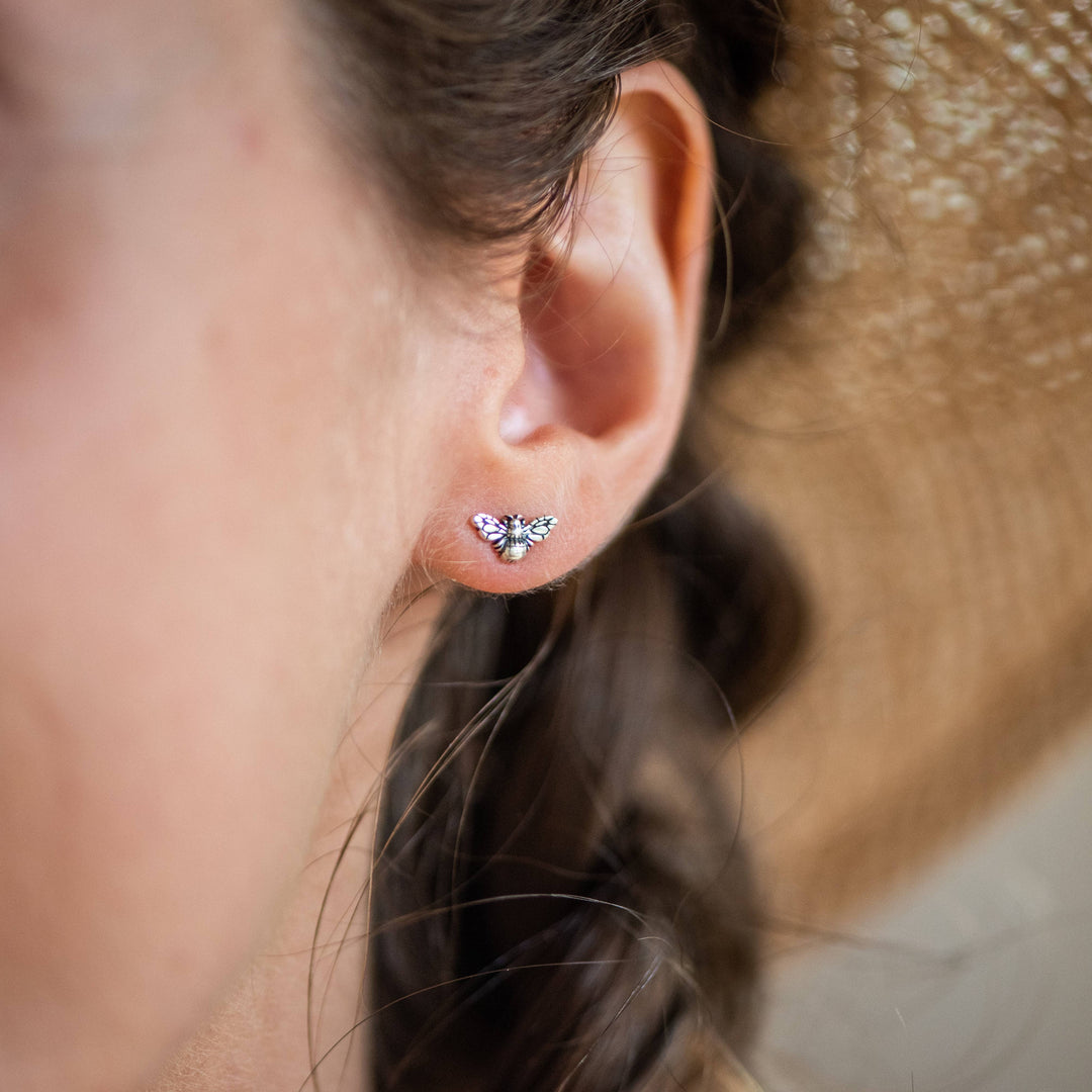 Bronwen Humble Bee Post Earrings