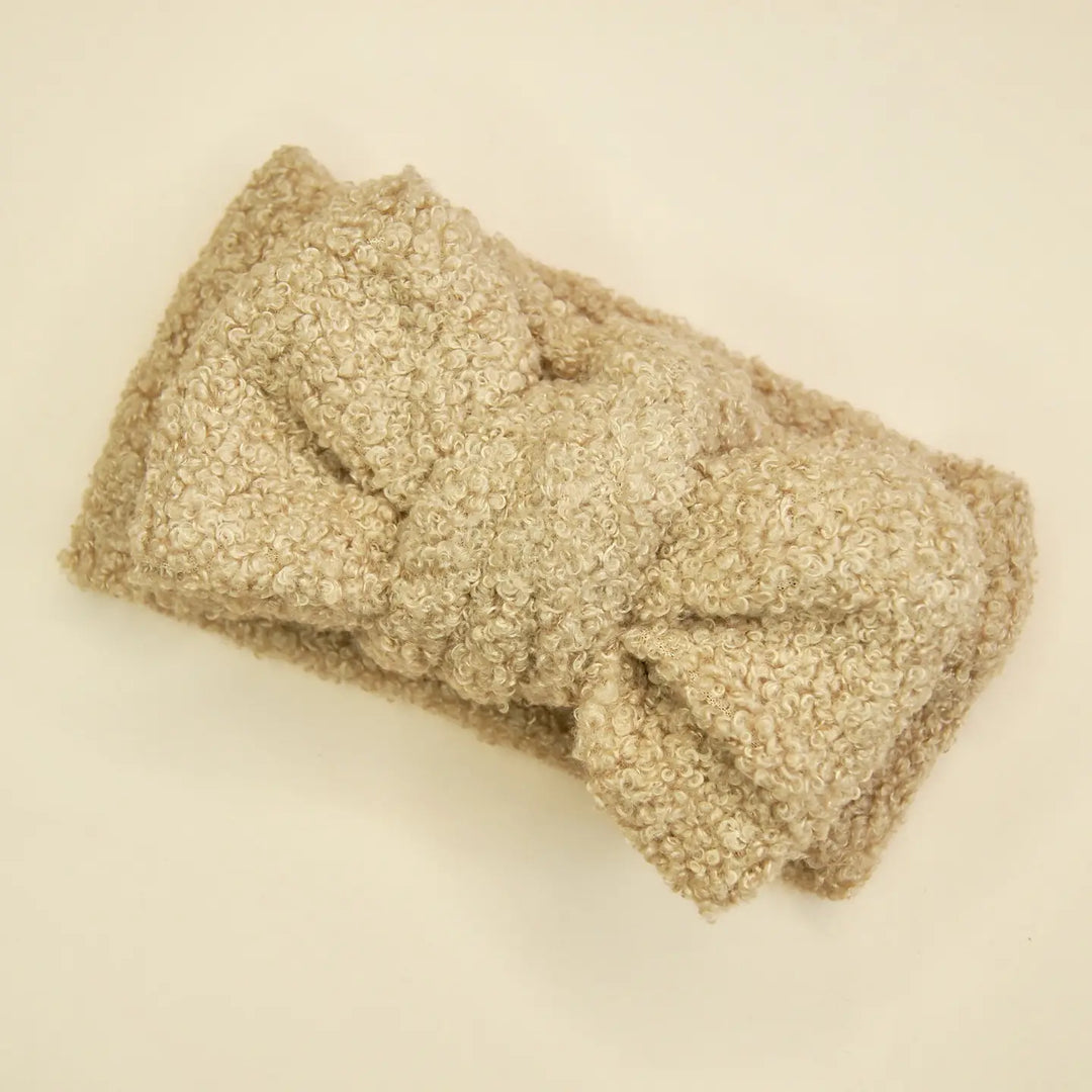 Harper Baby Co Sherpa Teddy Headbands