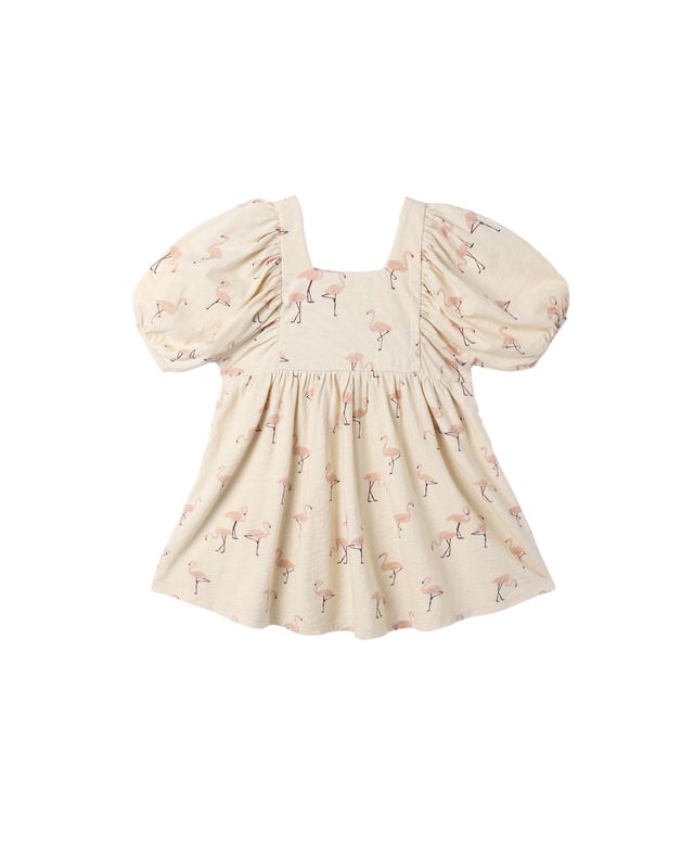 Rylee + Cru Brea Dress - Flamingo