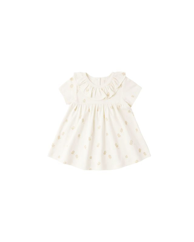 Quincy Mae Ruffle Collar Jersey Dress - Chicks