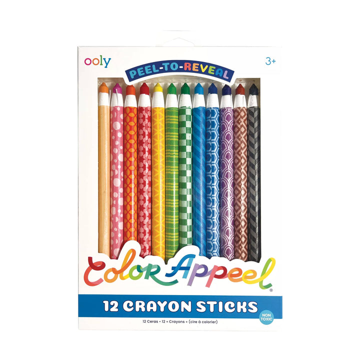 Ooly Color Appeel Crayon Sticks (Set of 12)
