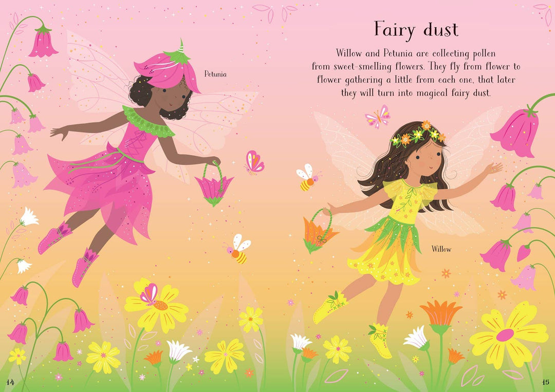 Little Sticker Dolly Dressing Woodland Fairies : Usborne