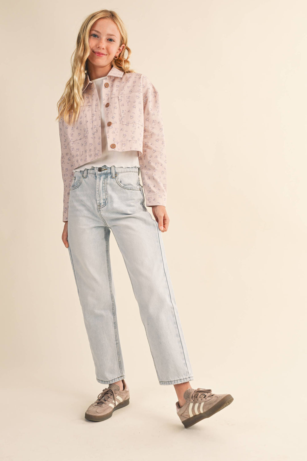 Heart And Arrow Cropped Jacket