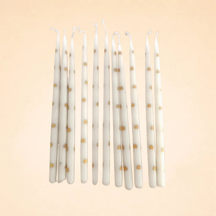 Camp Hollow Camp Hollow Stars Tapered Candles - x10