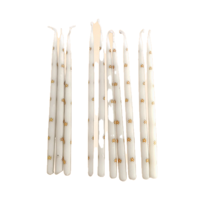 Camp Hollow Camp Hollow Stars Tapered Candles - x10