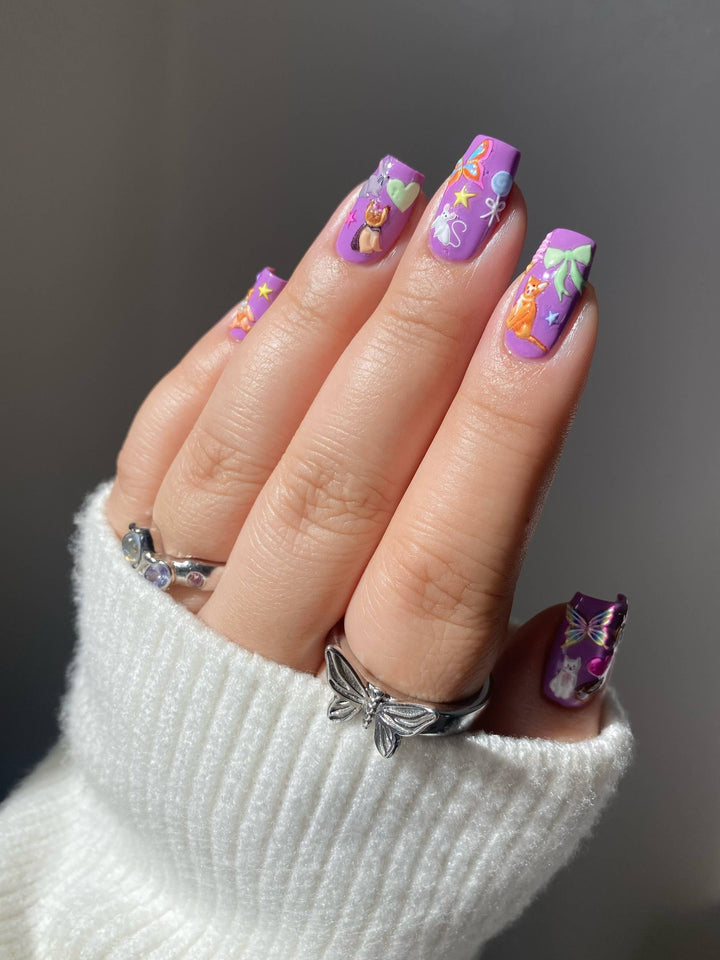 Deco Beauty Nail Art Stickers - Pet Shop