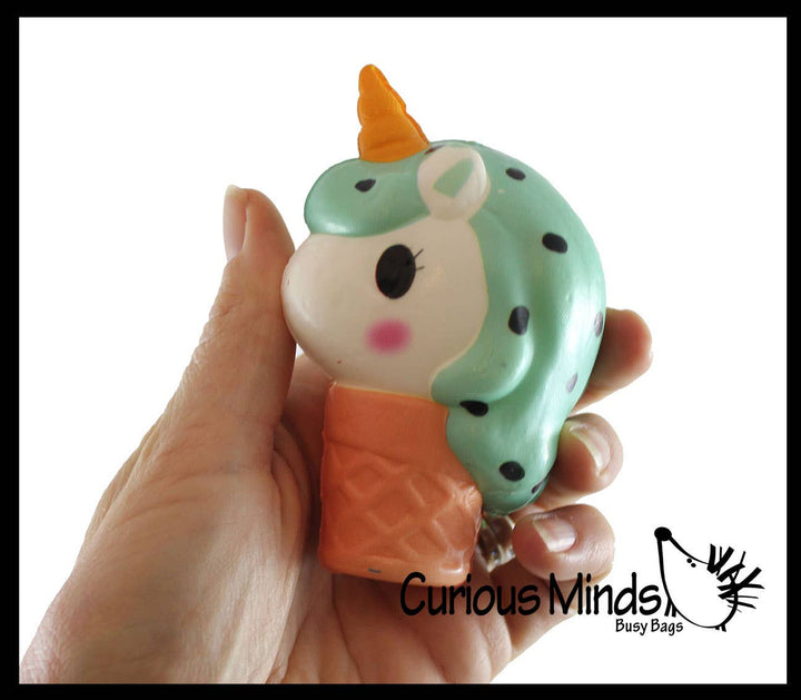 Curious Minds Toys Unicorn Ice Cream Cone Squishy