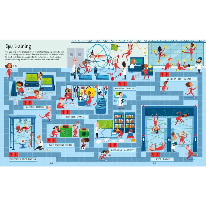 Usborne Spy Mazes