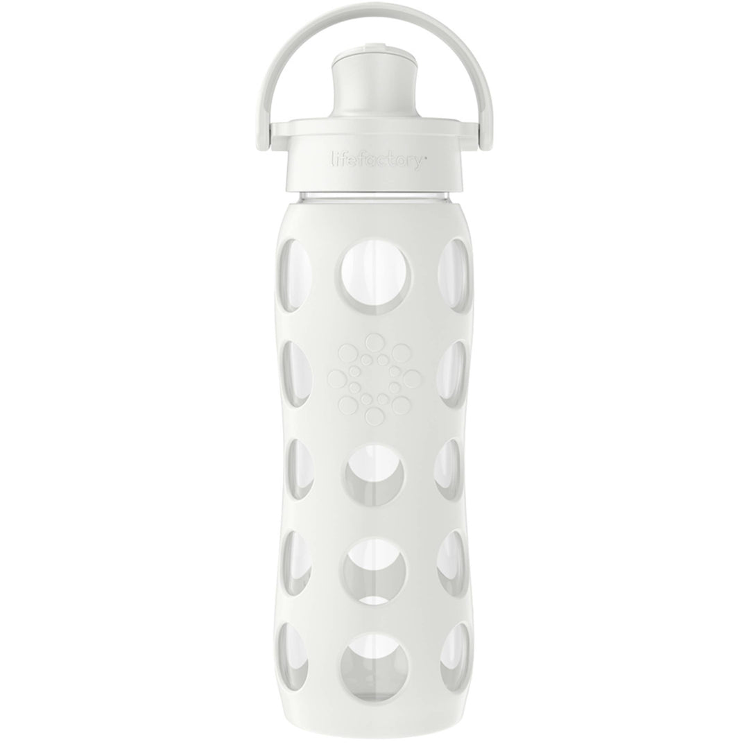 LifeFactory 22oz Glass Water Bottle Active Cap