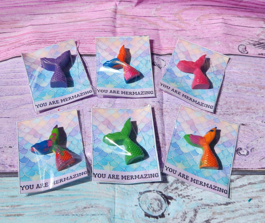 Snazzy Crayons Mermaid Crayon Party Favors