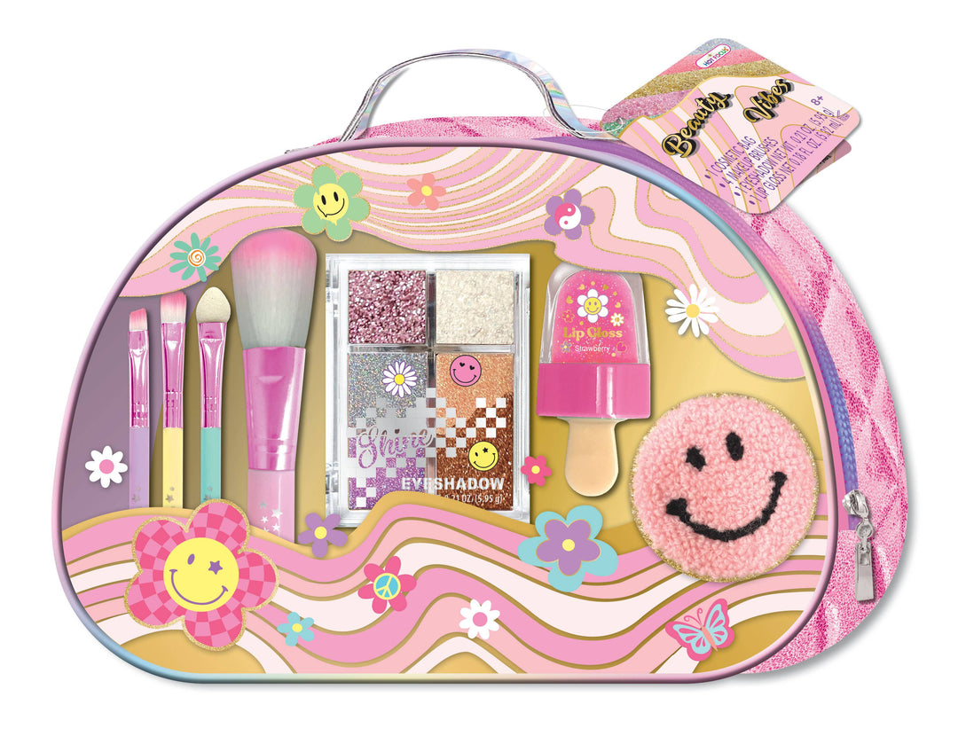 Hot Focus Glamz Beauty Bag - Groovy Flower