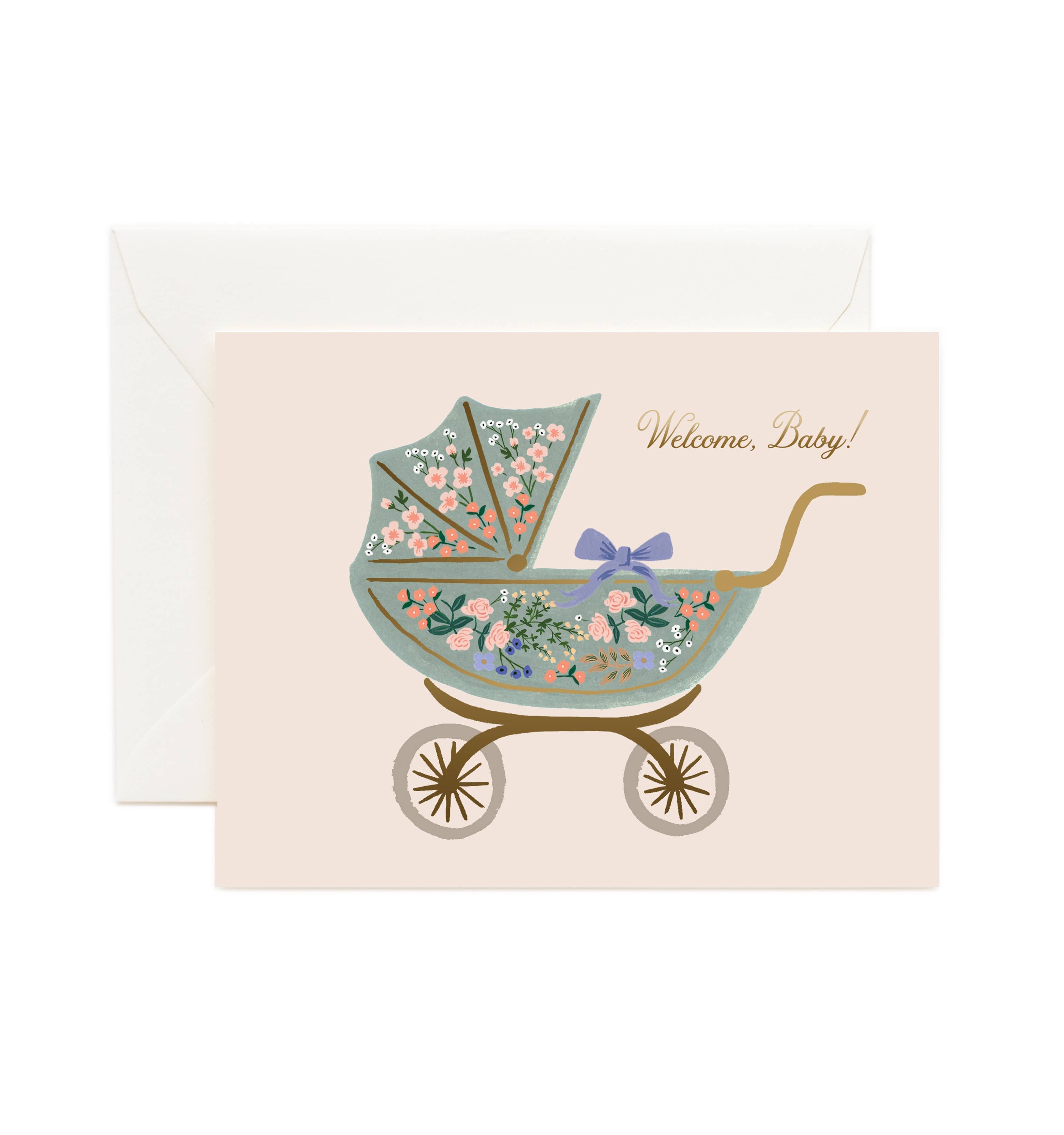 Rifle Paper Co Floral Pram Card – Hopscotch Kids OR