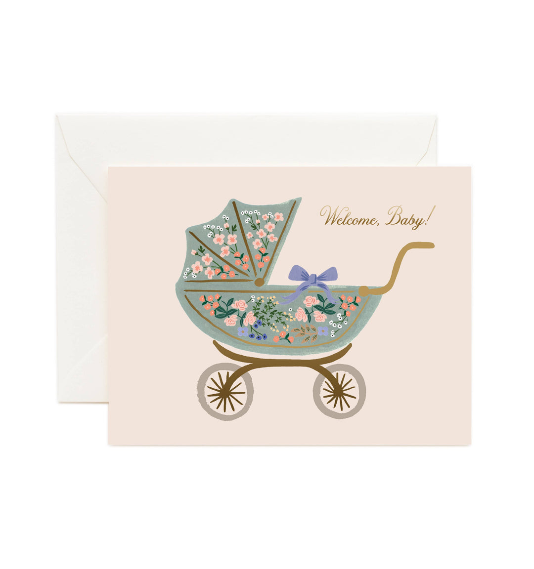Rifle Paper Co Floral Pram Card