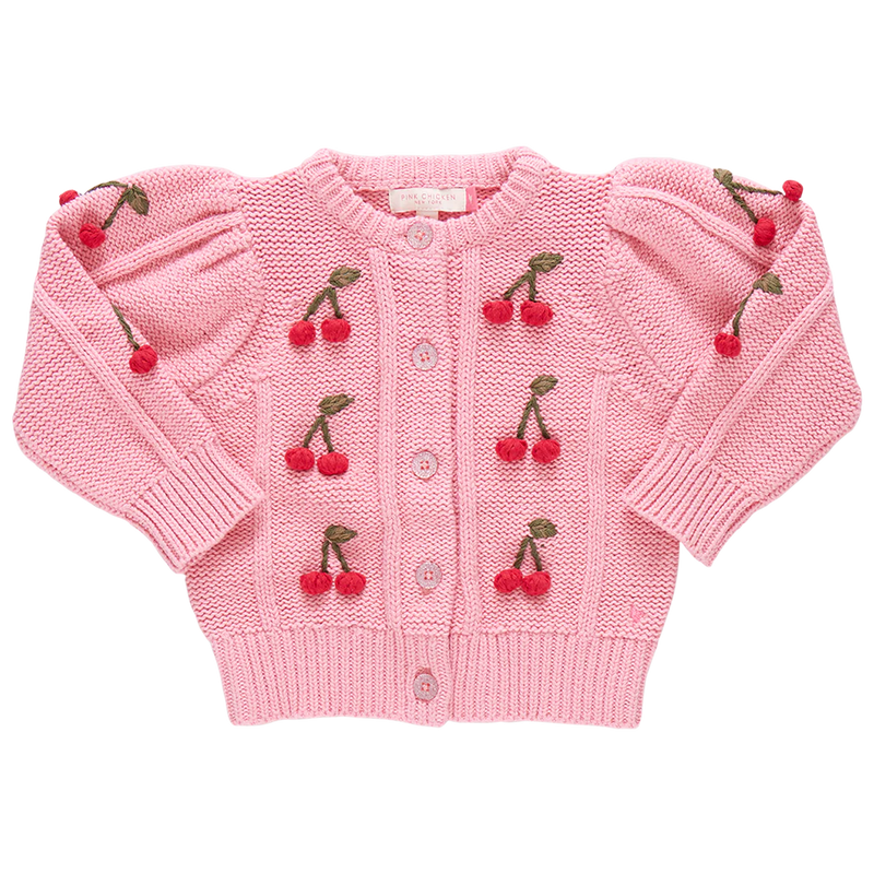 Pink Chicken Constance Sweater - Cherries
