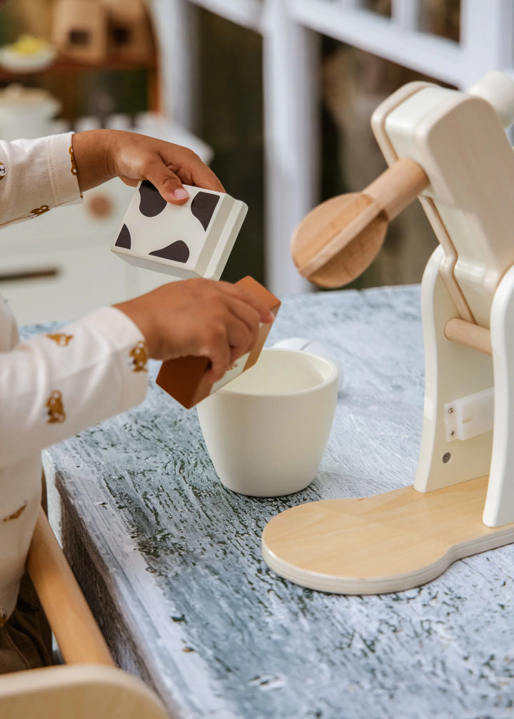 Coco Village Wooden Stand Mixer And Accessories