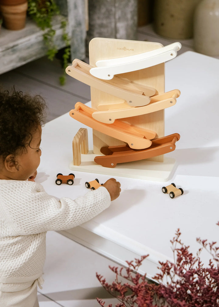 Coco Village Wooden Car Glidder Track