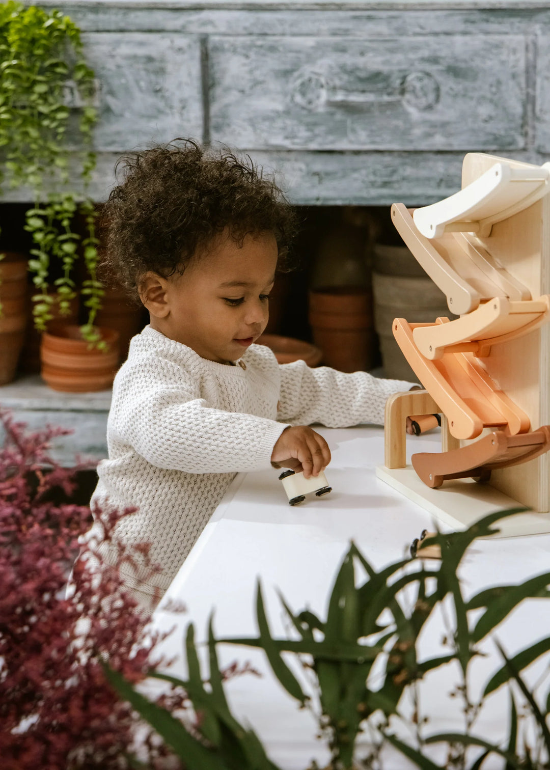 Coco Village Wooden Car Glidder Track
