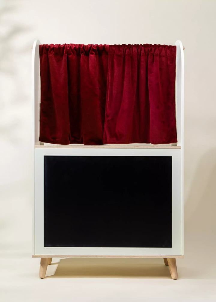 Coco Village Wooden Play Market & Theater Stand