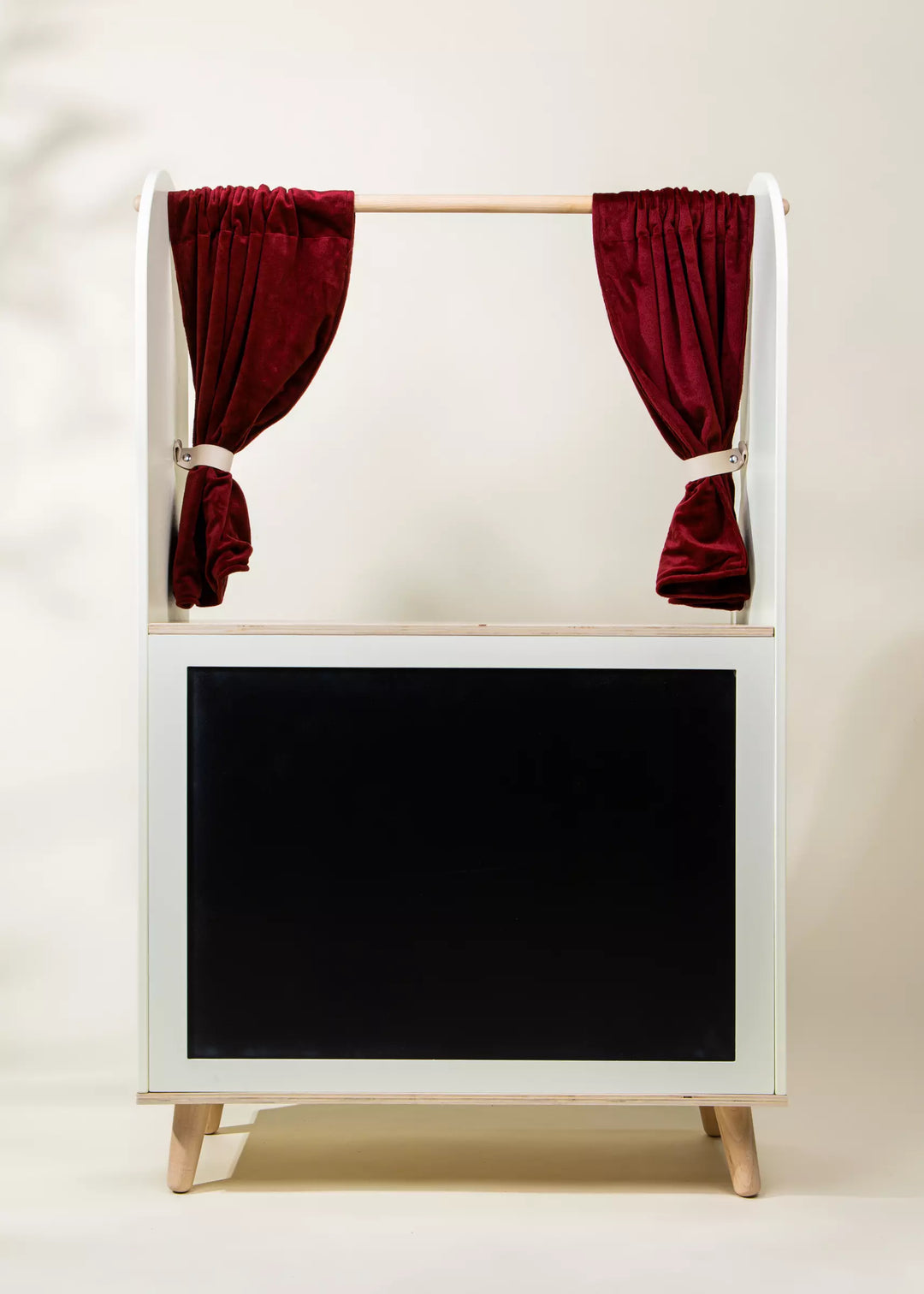 Coco Village Wooden Play Market & Theater Stand