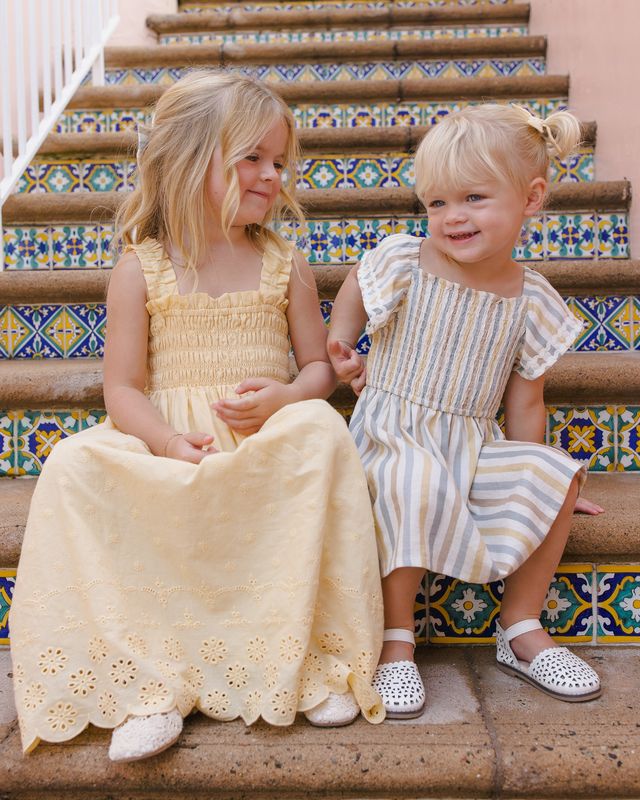 Rylee + Cru Lindsay Dress - Valencia Stripe