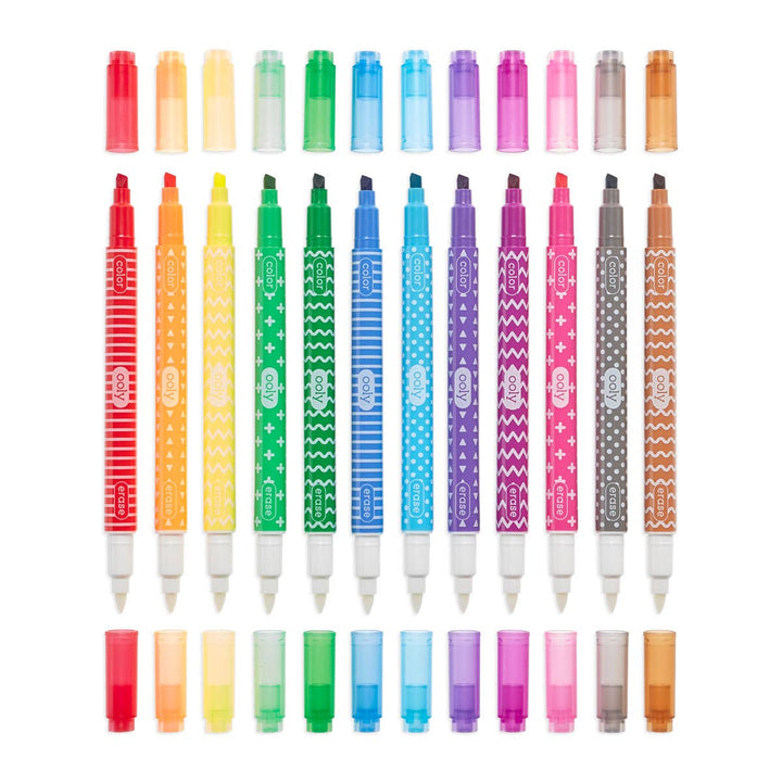 Ooly Make no Mistake! Erasable Markers (Set of 12)